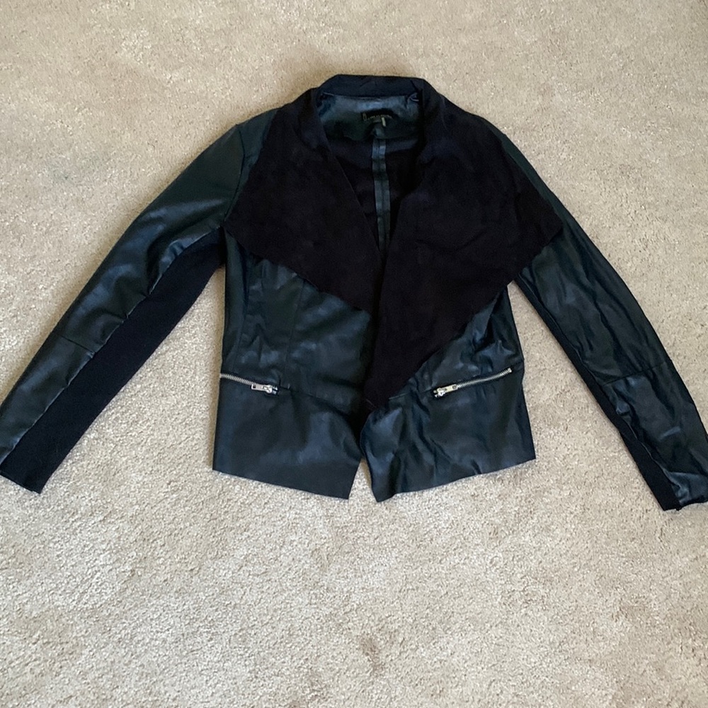 Jeans By Buffalo Faux Leather Jacket